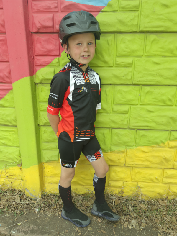 Kids cycling jersey sale