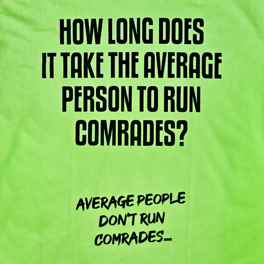 Comrades Vizi Q&A Green Mens Running T-shirt