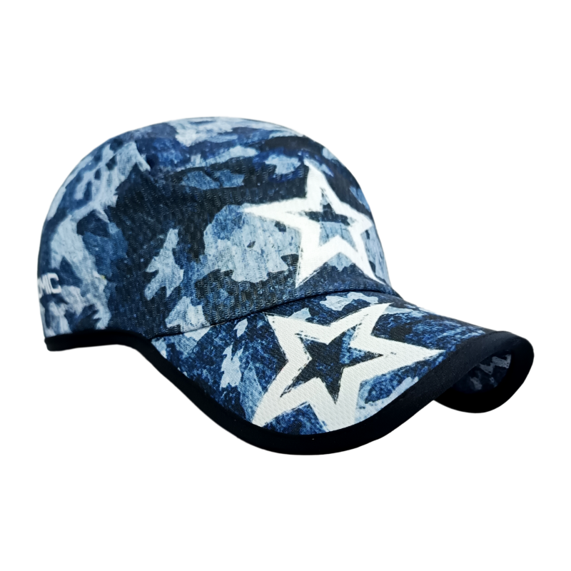 Camo Grey Running Cap