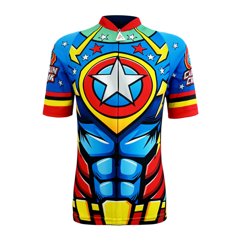 Captian Crank Kids Cycling Jersey