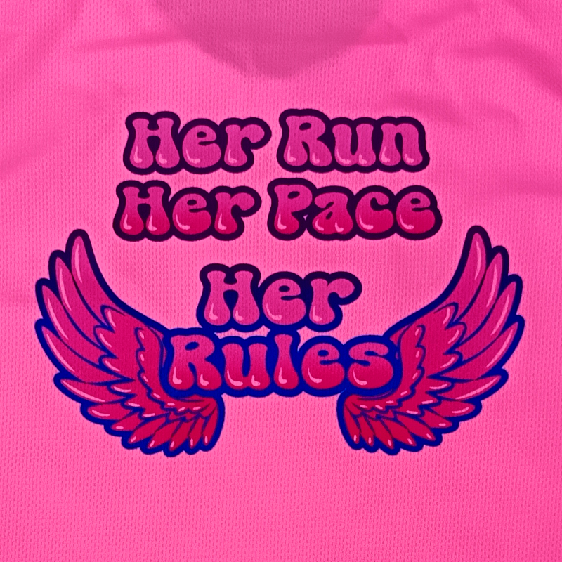 Her Rules Ladies Running T-shirt