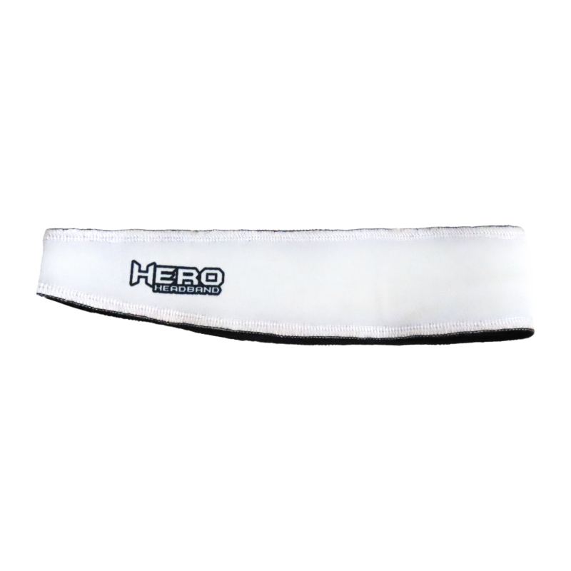 White Hero Headband – Anatomic Sportswear