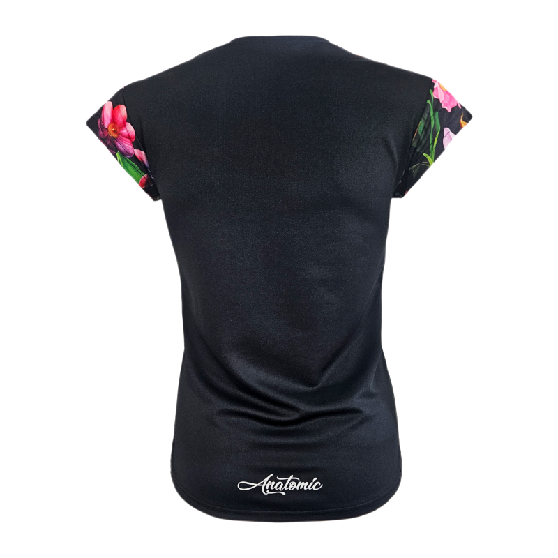 Petal Power Ladies Cap Sleeve Running T-shirt