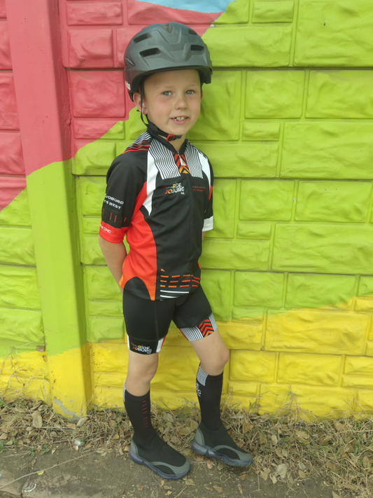 Ride Joburg Kids Cycling Jersey and Bib COMBO