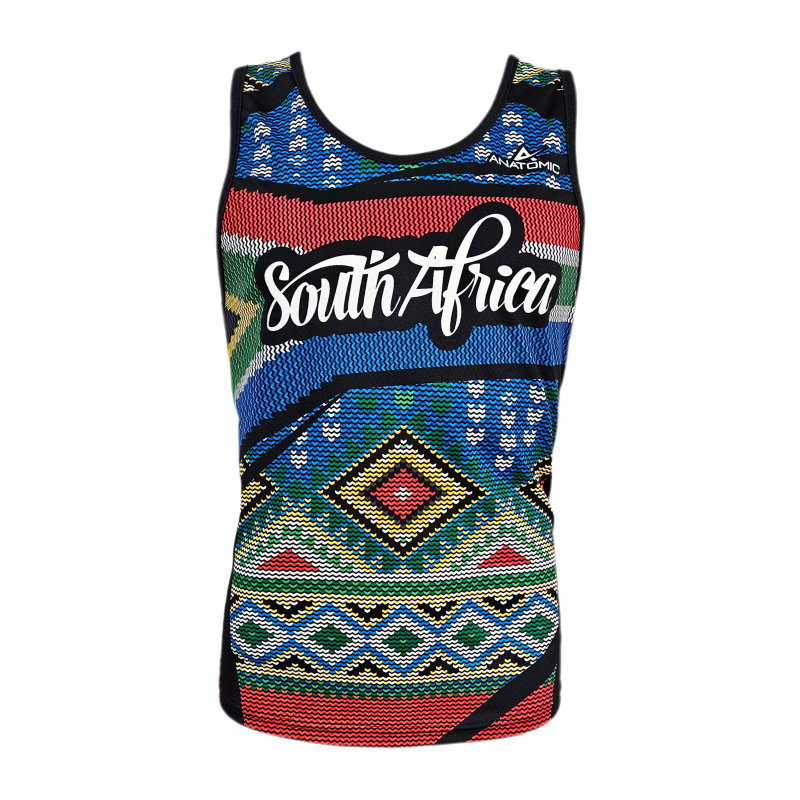 SA Heritage Mens Running Vest