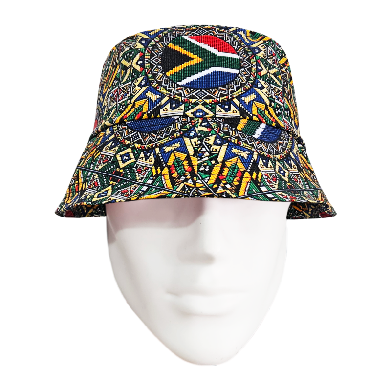 SA Patchwork Bucket Hat