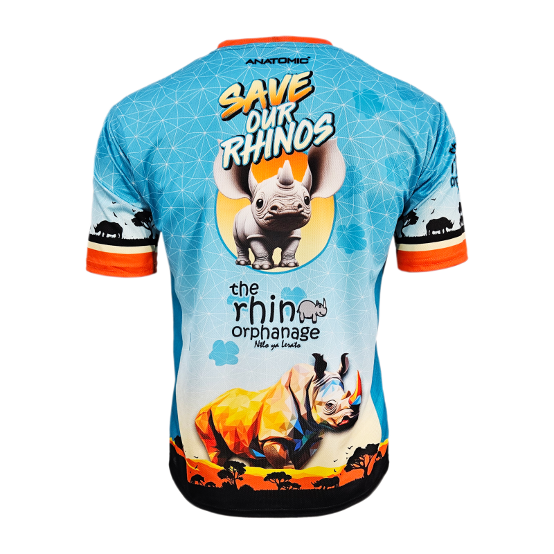 Save the Rhinos Blue T-shirt