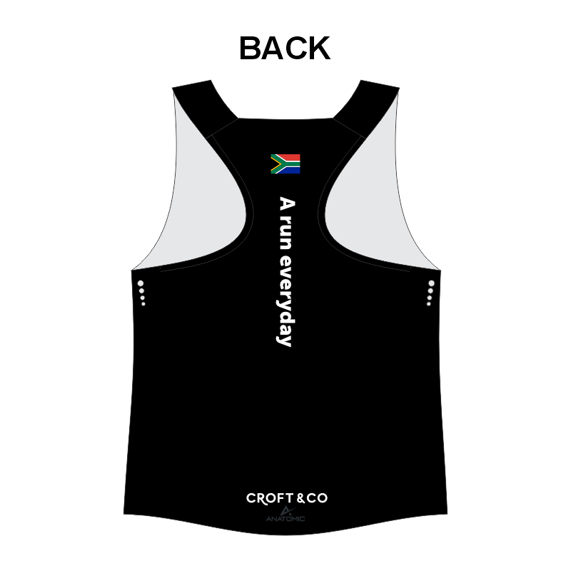 Tyrone Harriers Mens and Ladies Seamless Elite Vests Stripe