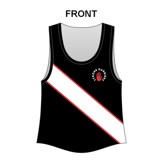 Tyrone Harriers Mens and Ladies Vests Stripe